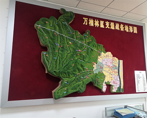 交通局地形沙盤(pán)模型